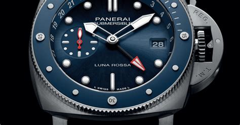 panerai luna rossa gmt|panerai submersible luna rossa.